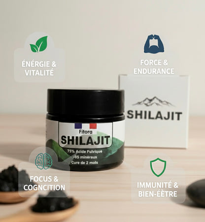 Shilajit pur de l'Himalaya