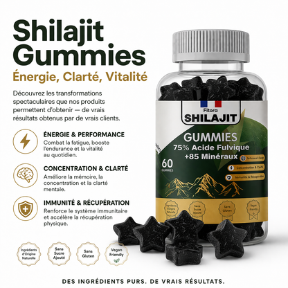 Gummies au Shilajit